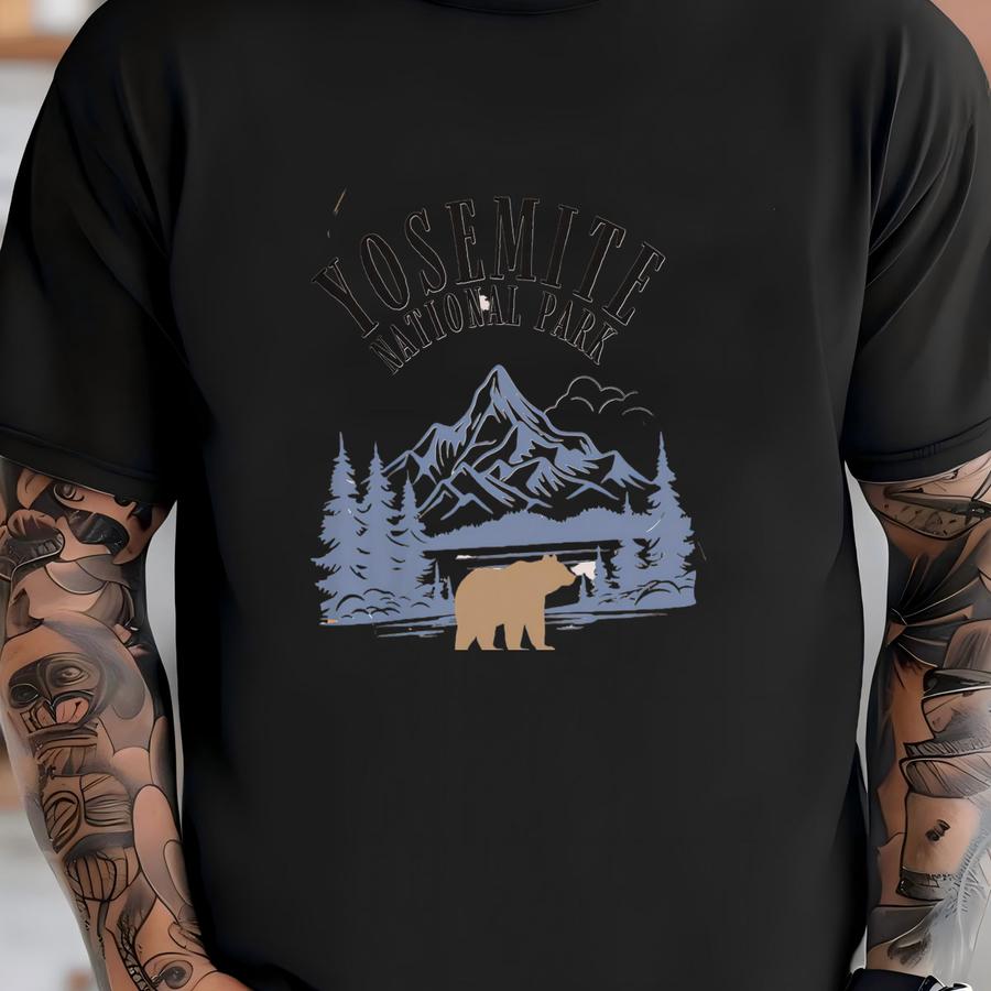 Tshirt National Park Hoodie California Sweatshirt Moose Crewneck Mountain Lake Trees Nationalparks Souvenir Travel Gift Outdoorsy T-shirt