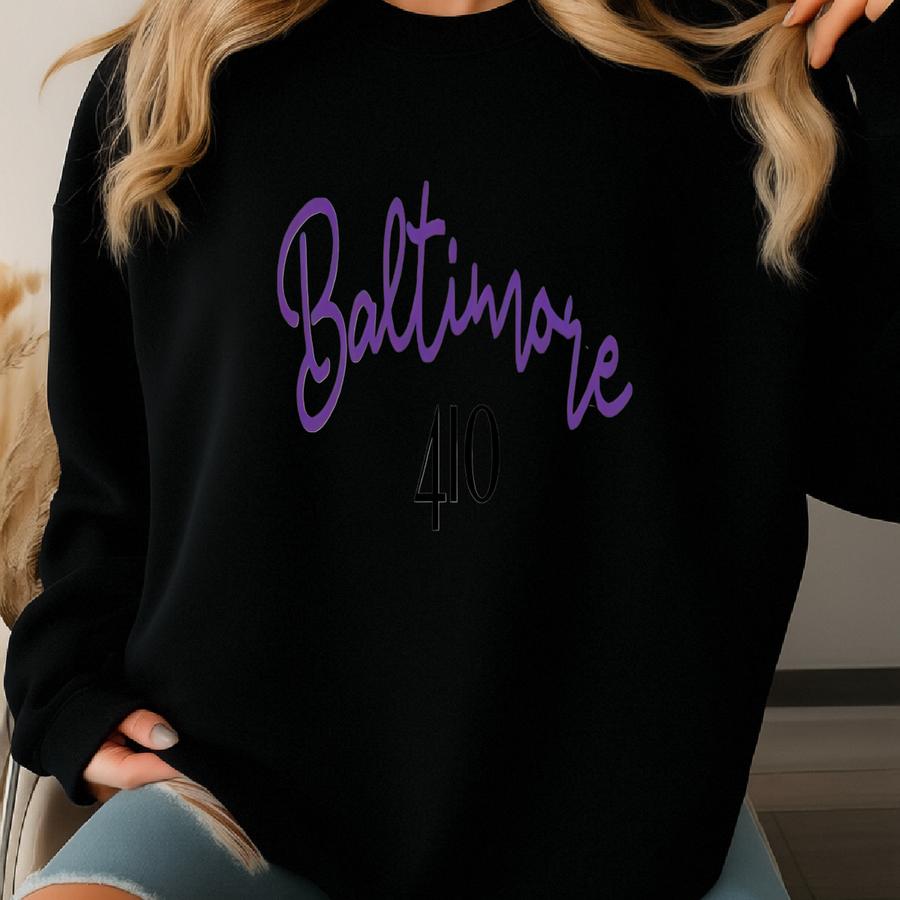 Womens Baltimore Sweatshirt Sweatshirt