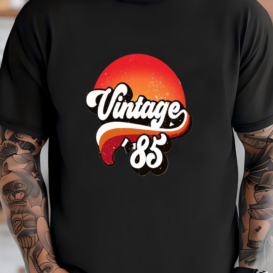 Vintage 1985 Trucker Hat: 40th Birthday Celebration T-shirt