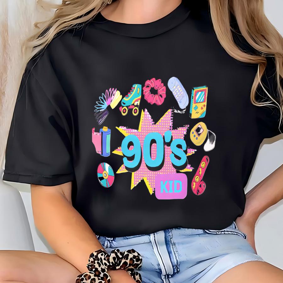 90s Kid T Shirt, Old School Tees, I Love The 90s Tee Shirt, Retro T Shirt Gift 90s T Shirt Gift Millennial T Shirt T-shirt