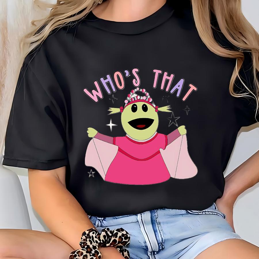 Who's That Wonderful Girl Sweatshirt, Who's That Wonderful Girl, Funny Meme Shirt, Retro Cartoon Shirt, Cartoon Princes Shirt,trending Shirt T-shirt