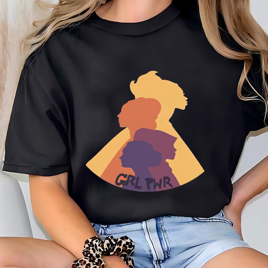 Grl Pwr Sweatshirt, Gift, Gift For Her, Girl Power Hoodie, Mother's Day Gift, Women's Day Sweatshirt, Quote Design T-shirt