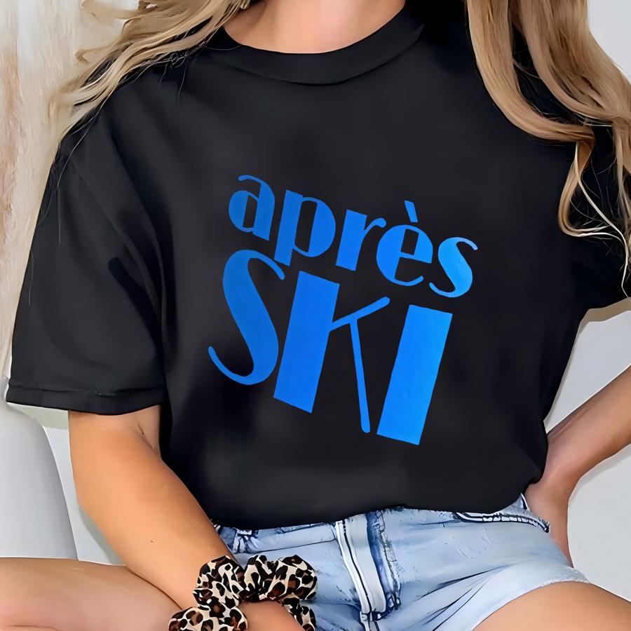 Apres Ski Trucker Hat: Ski Trip Gift T-shirt