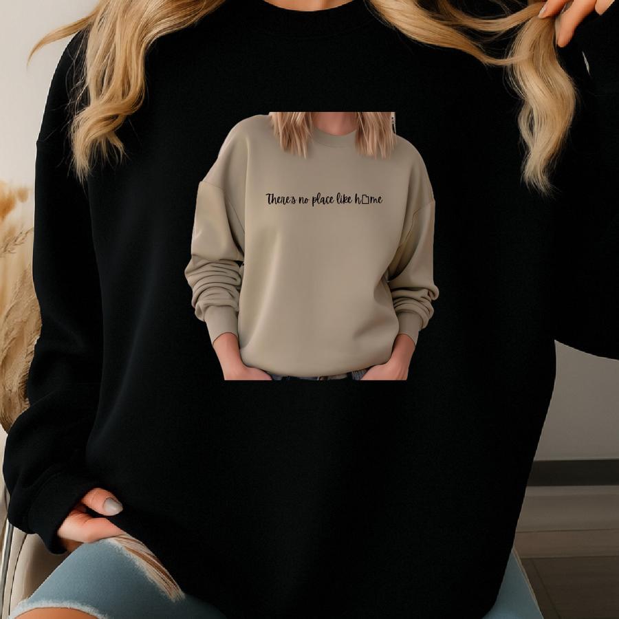 There's No Place Like Home Utah Sweatshirt, Home Crewneck, Home State Gift Sweatshirt, Cute Crewneck Gift For Mom, Sister Or Friend Sweatshirt