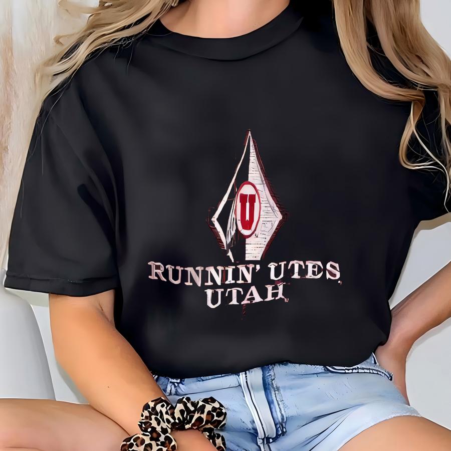 Vintage Utah Utes Men's Basketball Sweatshirt 90s T-shirt