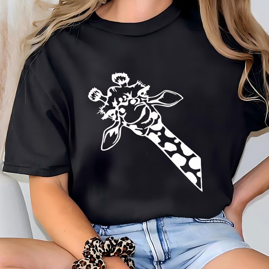 Giraffe Sweatshirt, Gifts For Giraffe Lovers Hoodie, Giraffe Sweater, Giraffe Lover, Cute Animal Hoodie, Funny Sarcastic Tee, Zoo Crewneck T-shirt
