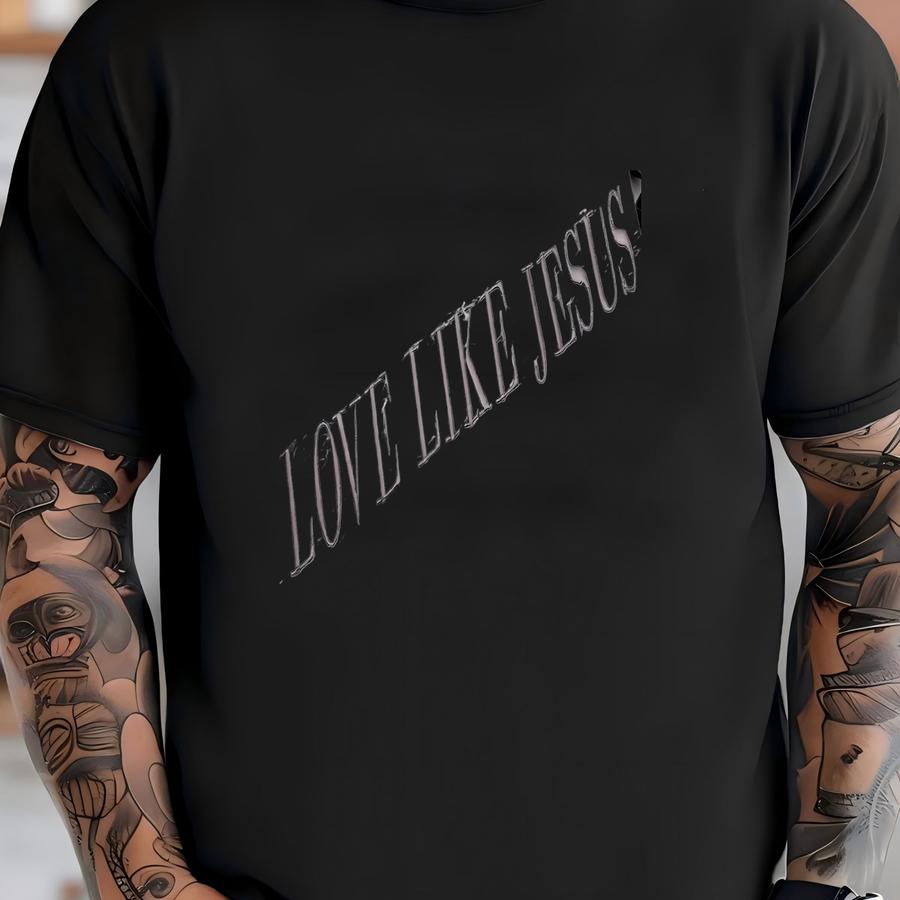 'love Like Jesus' Sweatshirt: Christian Unisex Apparel T-shirt