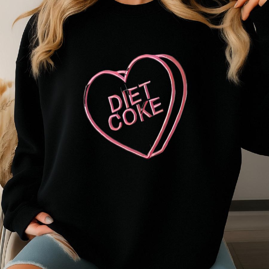 Custom Valentine Sweatshirt With Personalized Candy Hearts. Valentine Gift. Boyfriend Gift, Couples Gift, Personalized Gift. Sweatshirt