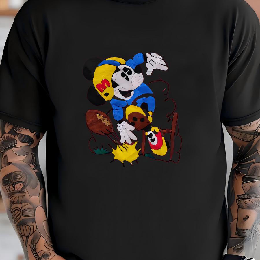 Vintage Mouse Raglan Sweatshirt Xs T-shirt