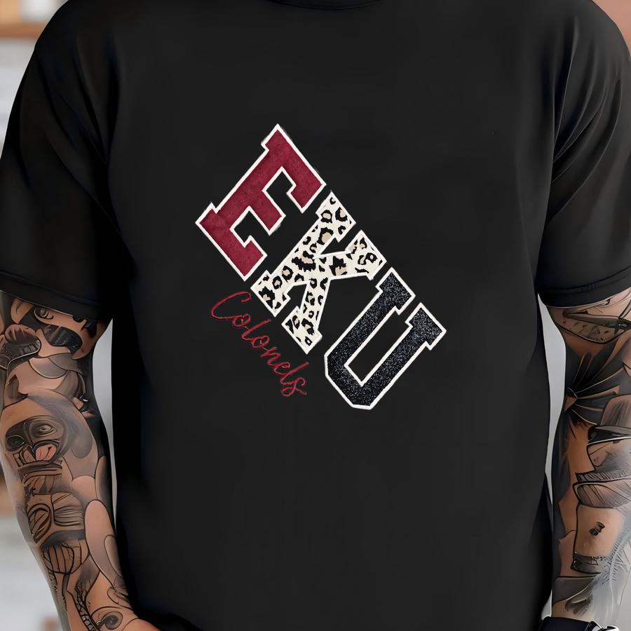 Eku Colonels Applique Sweatshirt, Eku, Eastern Kentucky, Colonels, Eku Colonels, College Shirt, College Gift, Grad Shirt, Grad Gift, Girl T-shirt