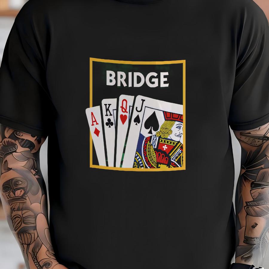 Bridge Trick Taking Card Game Contract Bridge 53 Card Deck Game Rules Gift Mug Cup Coffee Tea Contract Bridge For Beginners Contract Brid... T-shirt