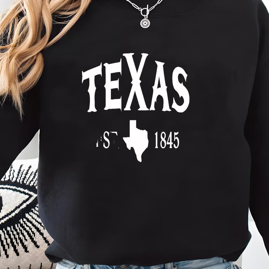 Texas Map Shirt, Texas Shirt, Texas Cities Shirt, Texas Tee, Texas T-shirt, Texas Lover Shirt, Texas Outfit, Texas Pride Shirt, Texas Tshirt Sweatshirt