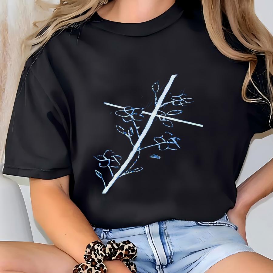 Floral Cross Sweatshirt | Christian Cross Crewneck | Christian Floral Sweatshirt | Faith Sweatshirt | Crewneck T-shirt