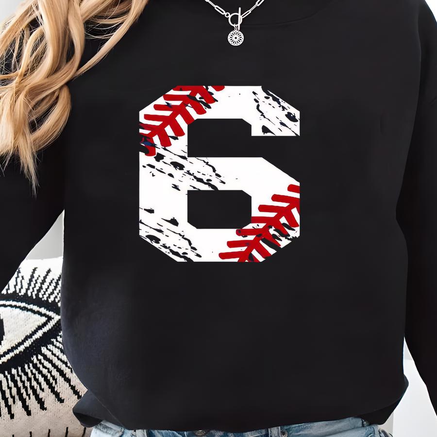 Custom Baseball Sweatshirt - Baseball Mom Crewneck - Baseball Sweatshirt - Baseball Grandma - Baseball Gift - Baseball Fan - Personalized Sweatshirt