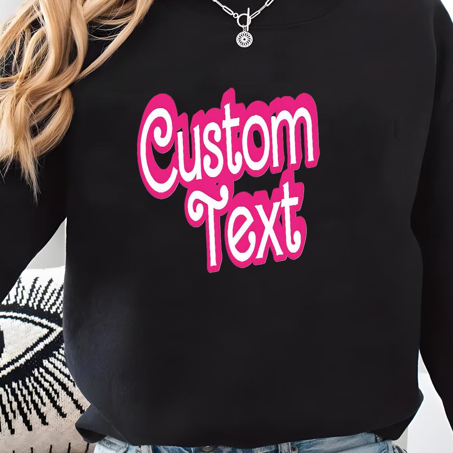 Custom Name Toy Baby Girl Sweatshirt Hoodie, School Teacher Party Sweater, Personalized Bride Girls Hoodie, Custom Birthday Gift, Sfs0236 Sweatshirt