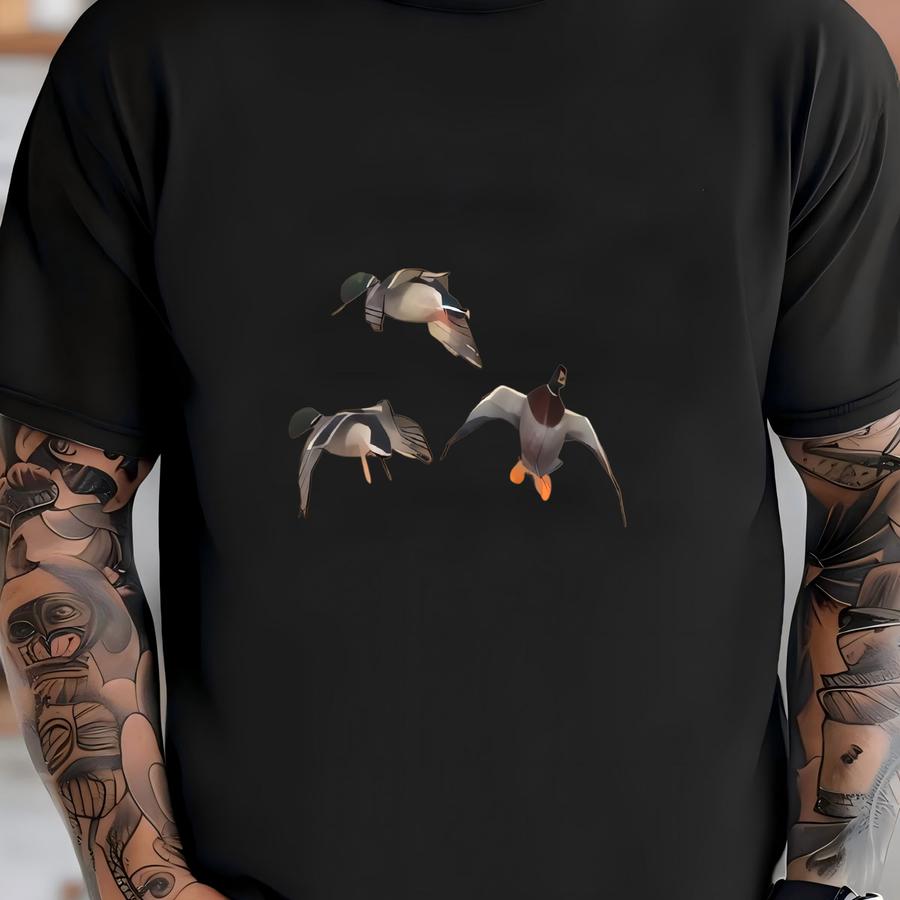 Cupping Tshirt Duck Hunting T-shirt