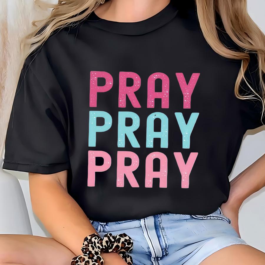 Kids Christian Shirt, Pray Shirt, Prayer Shirt, Faith Based Shirt, Jesus Is King Shirt, Team Jesus Shirt, Love God, Kids Oversized Shirts T-shirt