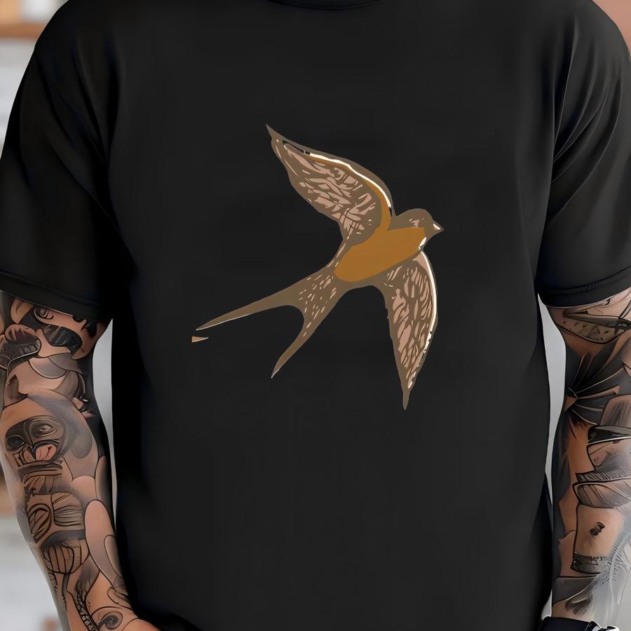 Little Bird Youth Short Sve Tee, Baby Bird, Mama Bird, Little Bird Shirt, Boho Kid's Tee, Vintage Boho Bird Tee T-shirt