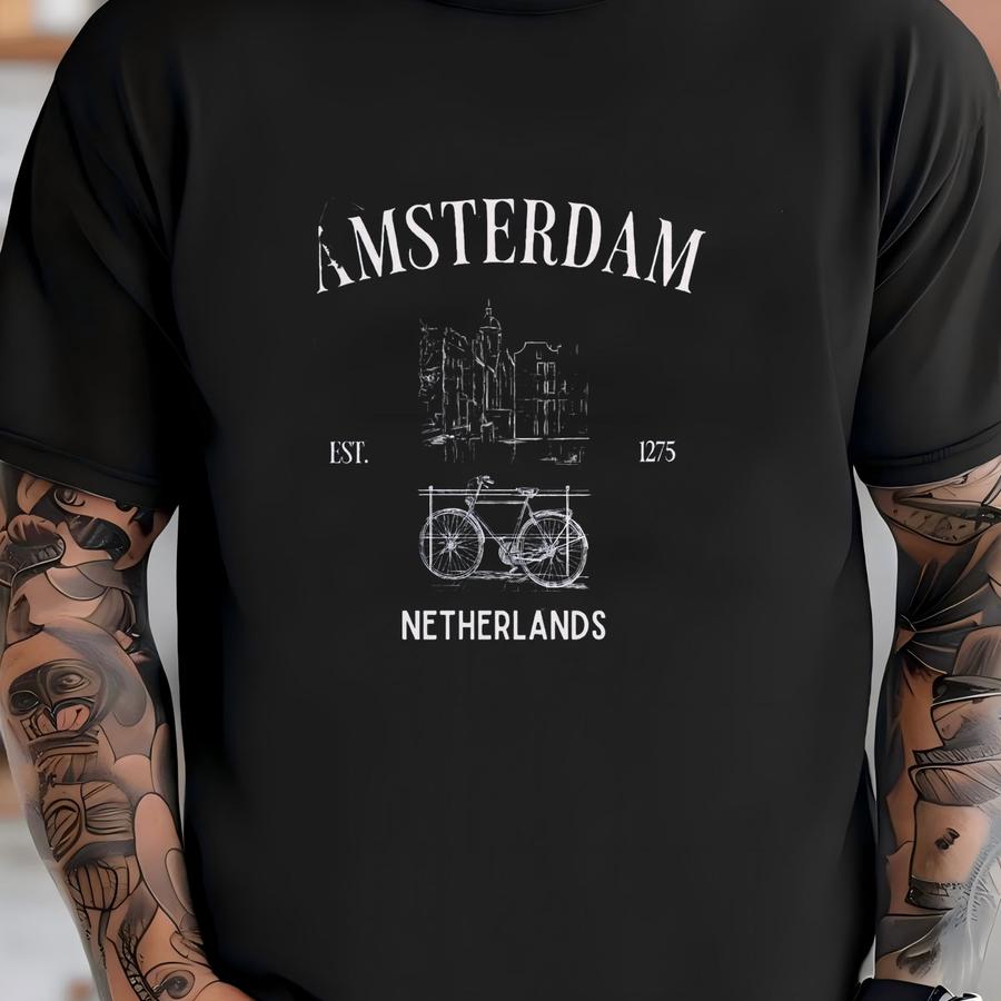 Amsterdam Shirt Family Vacay Shirt Travels Vacation Shirt Vacation Tripping Family Tripping Tshirtgy Womens Clothes Amsterdam Present T-shirt