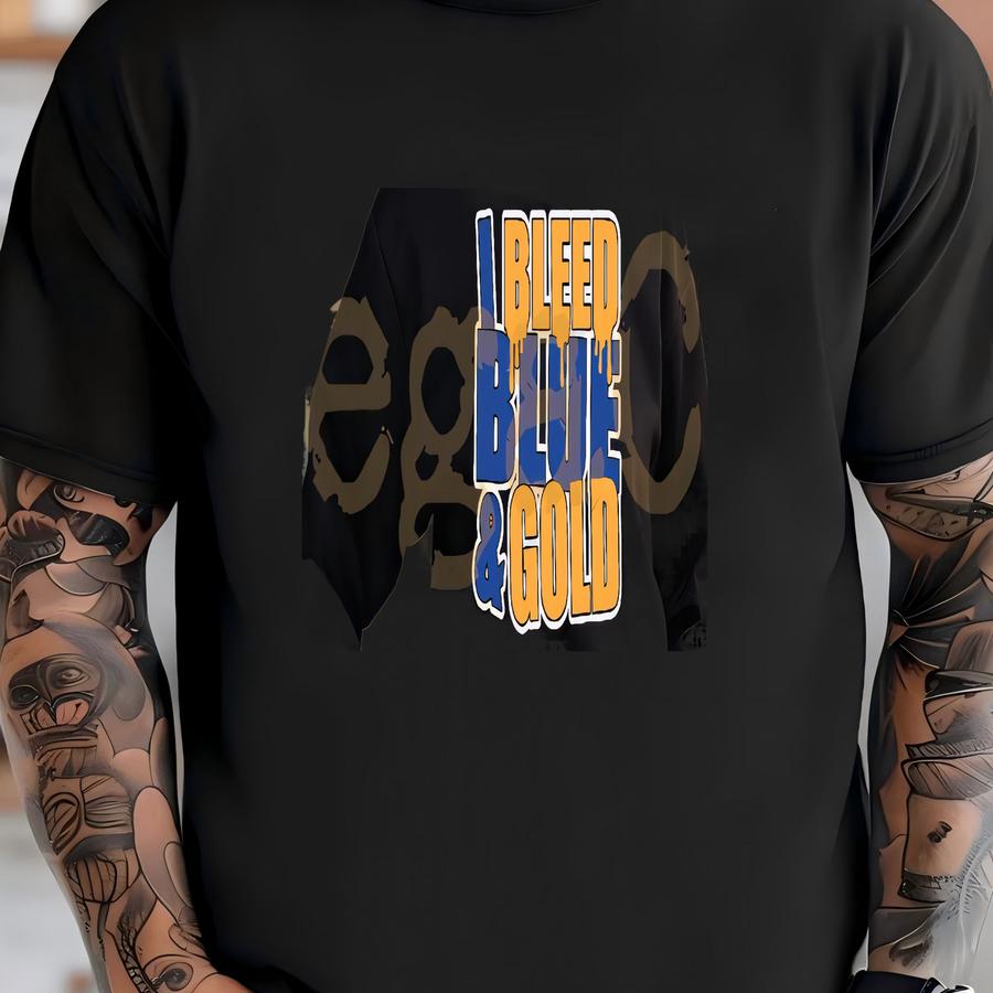 I Bd Blue Gold T-shirt