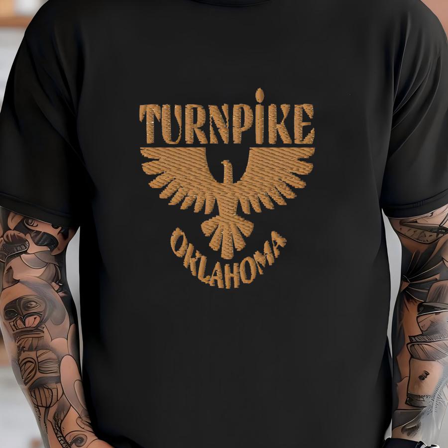 Turnpike Oklahoma Patch, Hat Patch, Jacket Patch, Vintage Turnpike Patch, Red Dirt Country T-shirt