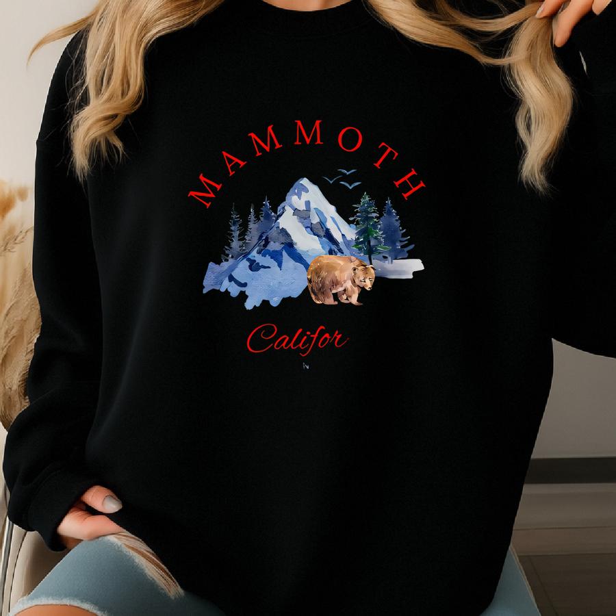 Mammoth Mountain Sweatshirt, Mammoth California, Mammoth Lakes Shirt, Mammoth Mountain Girls Trip, Mammoth California Gifts For Women Sweatshirt