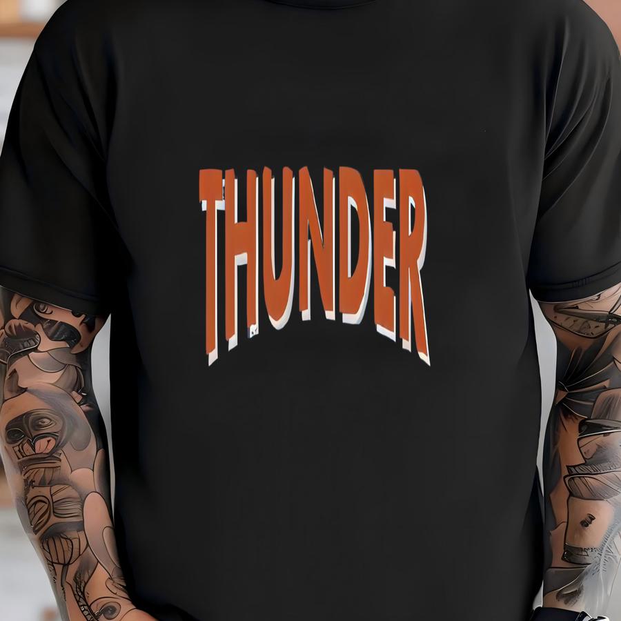 Thunder Sweatshirt, Thunder Crewneck T-shirt