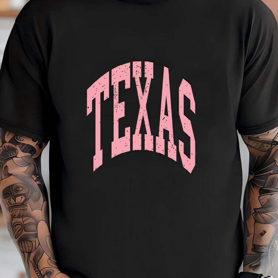Texas Sweatshirt, Texas College Student Gift Sweater, Vintage Aesthetic Texas Sweatshirts, University Of Texas Shirt, Texas Football Shirts T-shirt