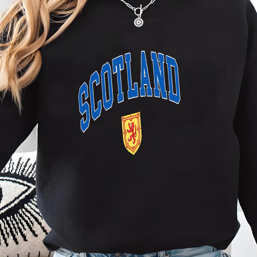 Scotland Hoodie, Coat Of Arms Of Scots Sweatshirt, Cozy Pullover Unisex Sweatshirt Scotland Hoodie, Coat Of Arms Of Scots Sweatshirt, Cozy Pullover Unisex Sweatshirt