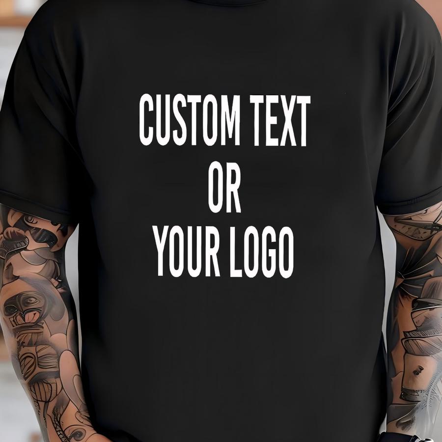 Front And Back Custom Hoodies, Personalized Shirt, Your Logo Here, Custom Shirt For Women Men, Inspired Text, Custom Shirt Printing Gifts T-shirt
