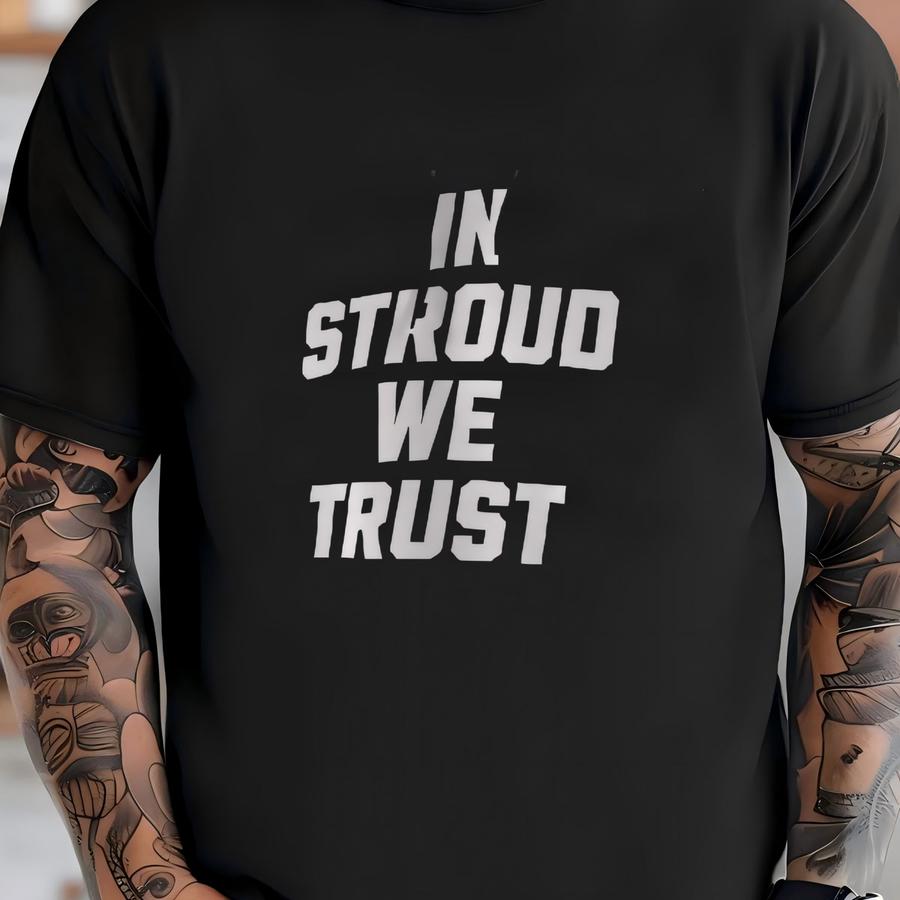In Stroud We Trust - Cj Stroud Champion Premium Hoodie - Houston, Football, , Texas, Sports, For Him, For Her, Father's Day, Gift T-shirt