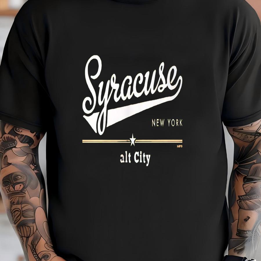 Syracuse, New York, Salt City Men's Hoodie, Hood_01258 T-shirt