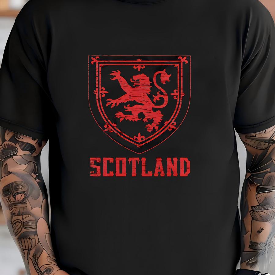 Scotland, Coat Of Arms, King Of Scots, Red Lion, Crown Of Scotland Women's Hoodie, Hood_00228 T-shirt