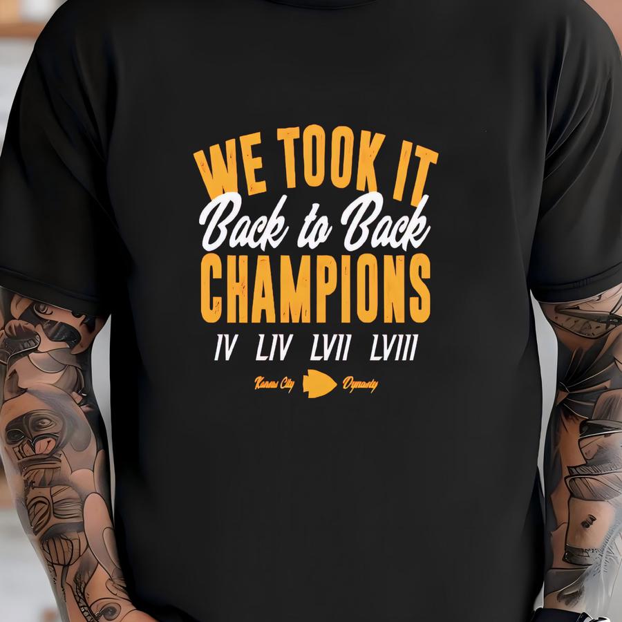 We Took It Back To Back Champs Tough Phone Case - Kansas City, Football, Fans, World Champions, Champs, Mahomes, Kelce, Gift T-shirt