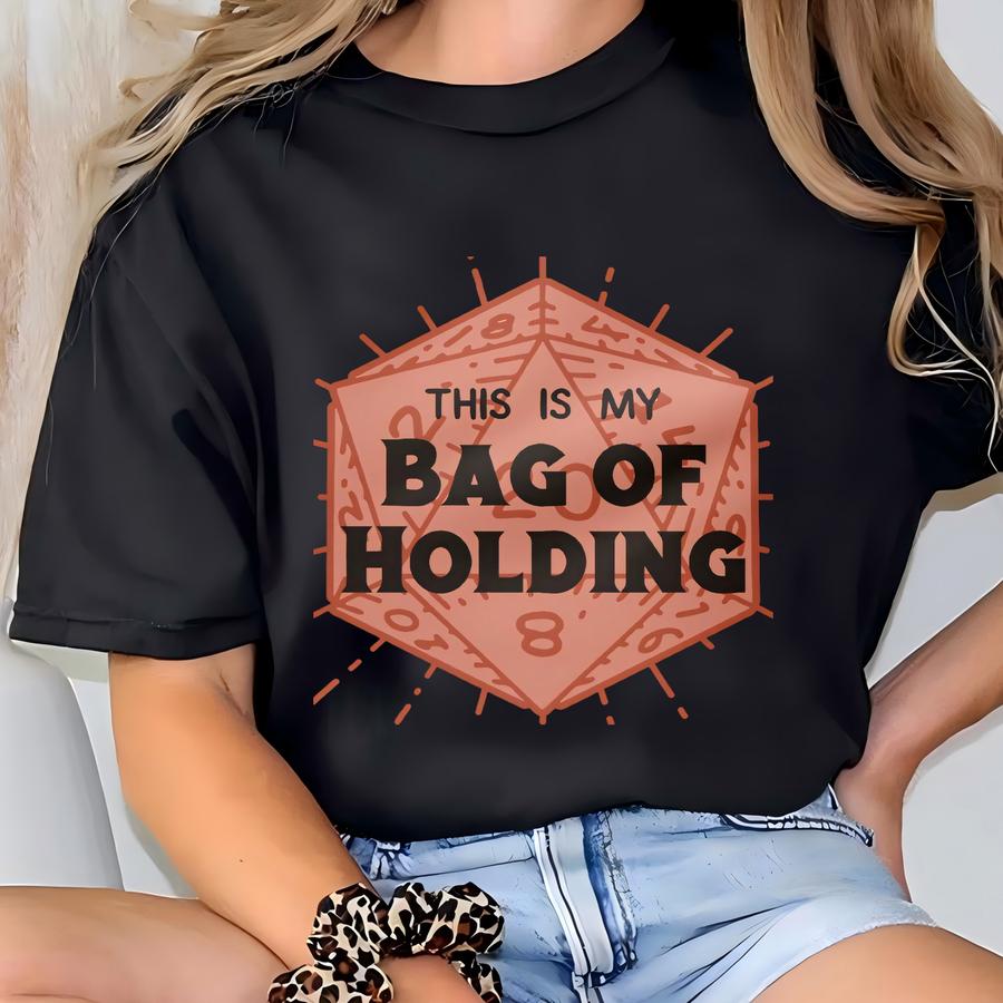 Bag Of Holding Dungeons And Dragons Drawstring | Dd Gifts T-shirt