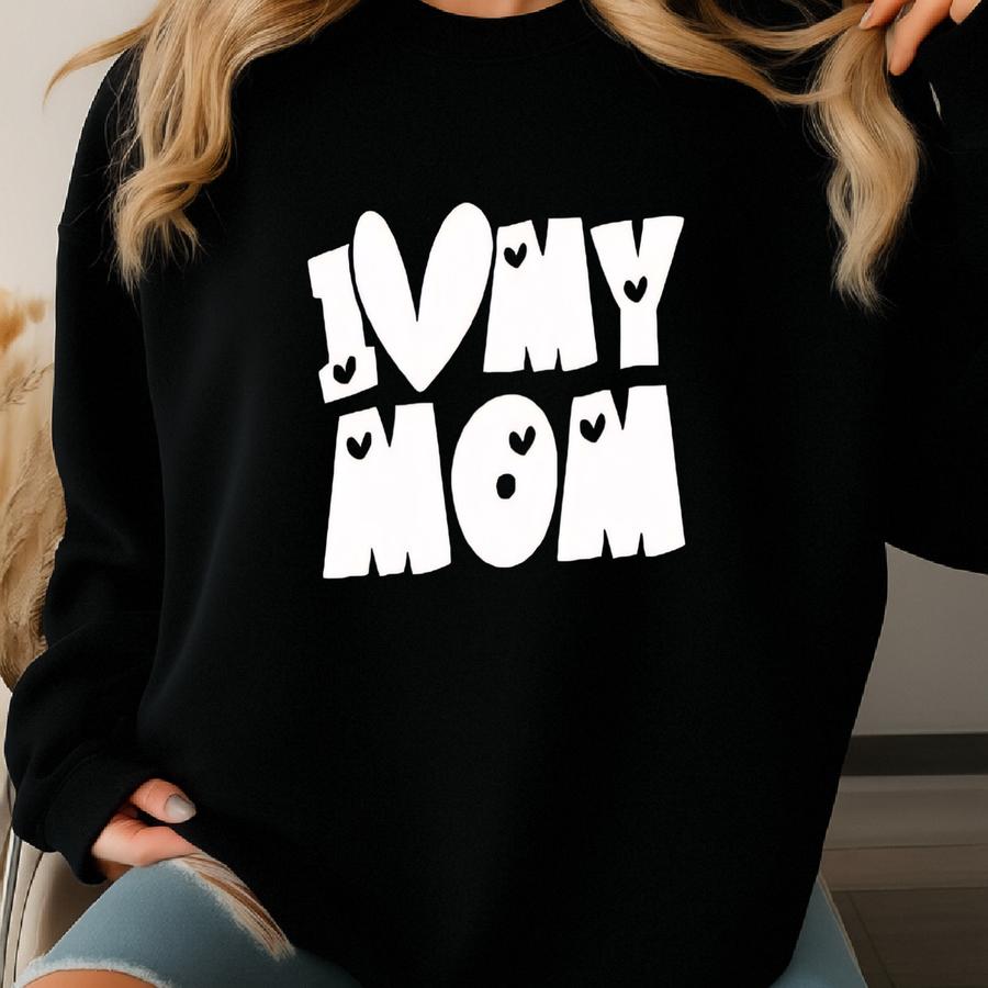 I Love My Mom Hoodie, Call Me Mama Hoodie, Promoted Mom Hoodie, Mothers Day Hoodie, Mom Life Hoodie, Custom Family Hoodie, Mom Birthday Sweatshirt