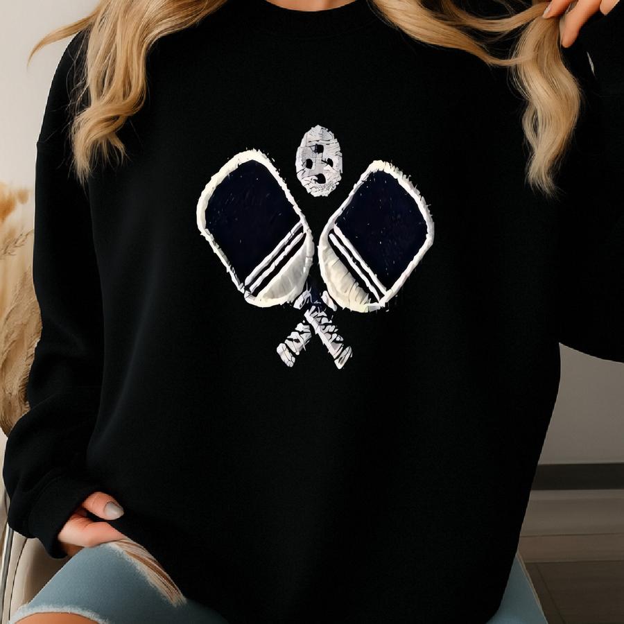 Pickleball Sweatshirt, Pickleball Crewneck, Vintage Sports Pullover, Cute Pickleball Gift For Player, Pickleball Team Sweatshirt Sweatshirt