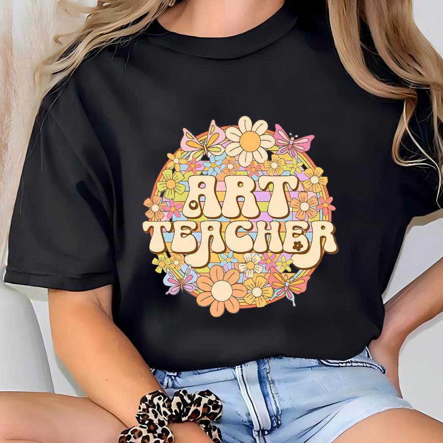 Art Teacher Shirt, Gift For Art Teacher, Artist Hoodie, Painter Shirt, Art Teacher Tee, Art Teacher Gift, Art Shirt, Funny Teacher Tee T-shirt