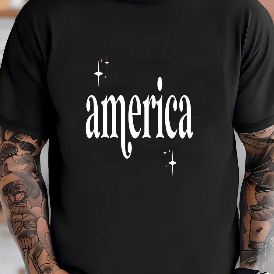 America Shirt, America Shirt, 4th Of July Shirt, Usa Shirt, Independence Day Shirt, Memorial Day Shirt, Modern Usa Shirt T-shirt