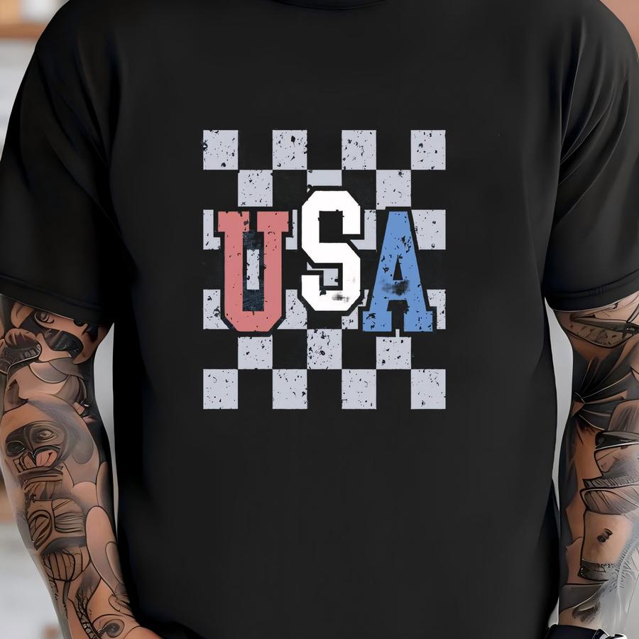 Shirt, Retro Usa Shirt, Usa Shirt, 4th Of July Shirt, America Shirt, Independence Day Shirt, Memorial Day Shirt, Vintage Tee T-shirt