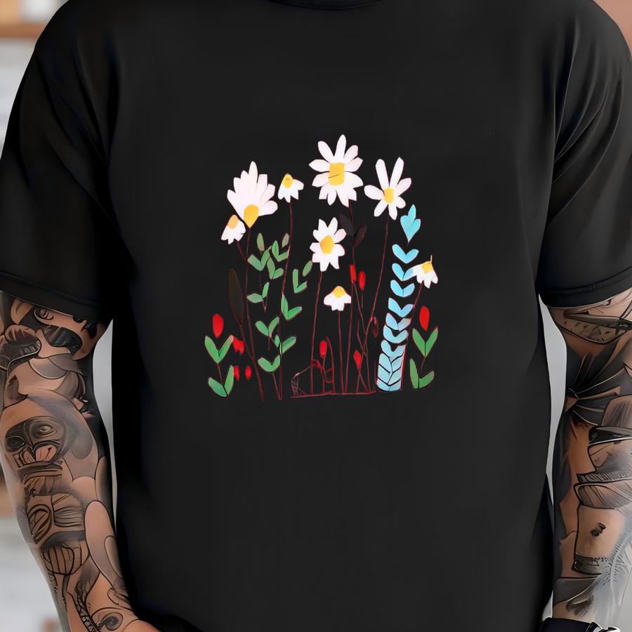 Wildflower Pocket Tee - Long Sve T-shirt