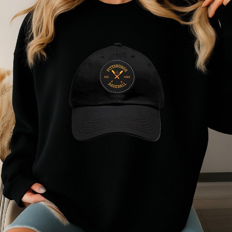 Pittsburgh Baseball Hat Sweatshirt
