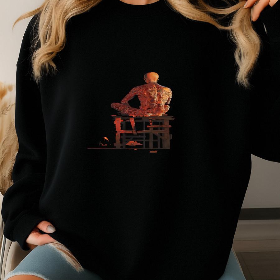 Ray Bradbury Shirt The Illustrated Shirt, Fahrenheit 451 Shirt, Dystopian Shirt, Something Wicked, Spooky Tshirts, Literary Gift Sweatshirt