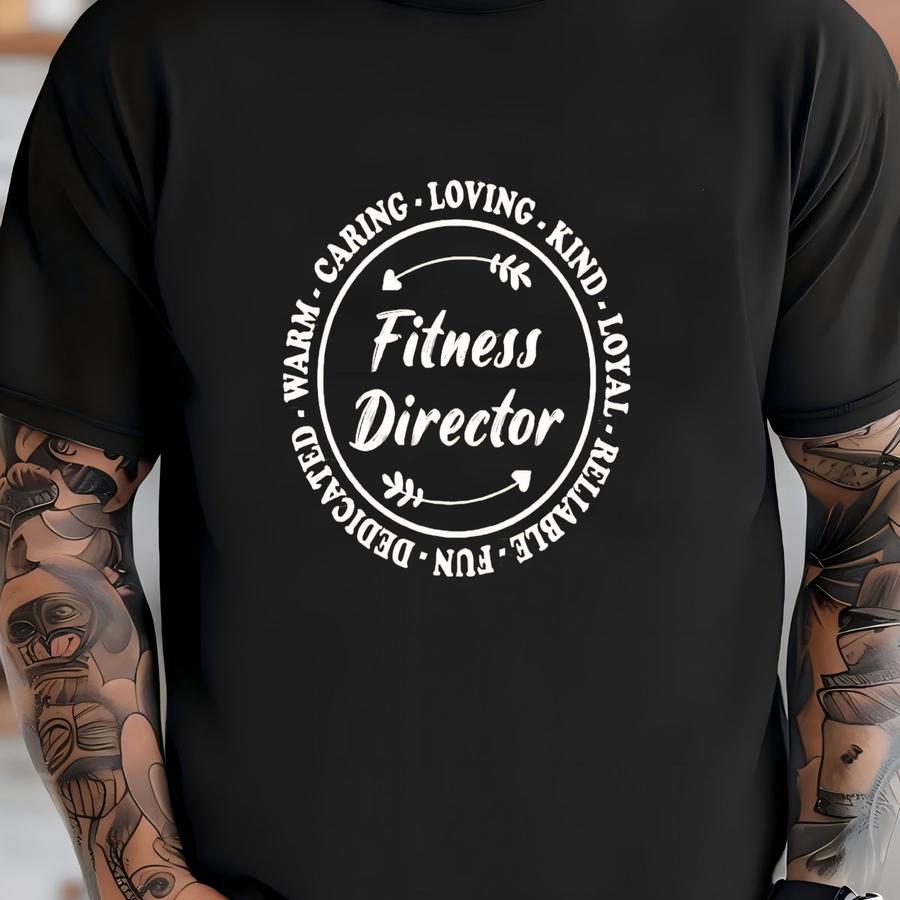 Fitness Director Shirt, Workout Shirt, Funny Gym Shirt, Fitness Apparel, Fitness Shirt, Gym Shirts, Funny Workouts Shirt, Fitness Manager T-shirt