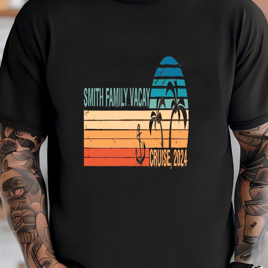 Personalized Family Cruise Shirts, Custom Group Cruise Shirts, Family Matching Shirt, Custom Matching Vacation Shirt, Summer Cruise T-shirt