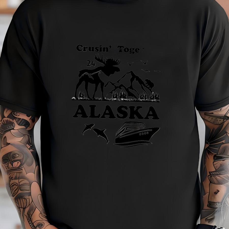 2025 Alaska Cruise Sweatshirt, Cruise Gift T Shirt, Matching Family Cruise Travel Sweater, Family Trip Tee, Vacation Holiday Tshirt T-shirt