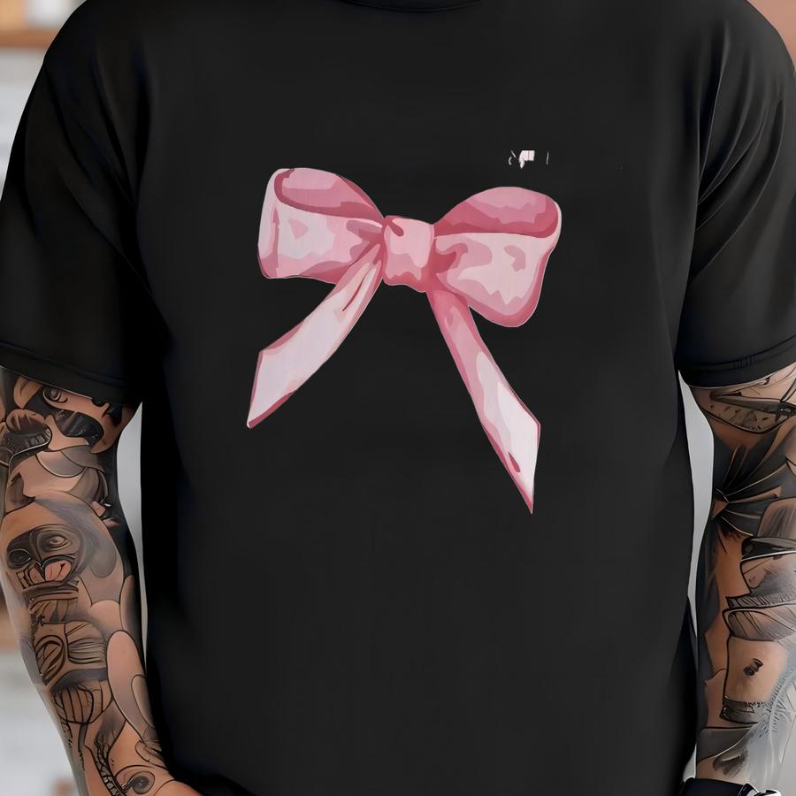 Coquette Womens Pink Bow Hoodie Sweatshirt, Pink Bow Coquette Sweatshirt Hoodie, I’m Literally Just A Girl Sweatshirt Hoodie T-shirt