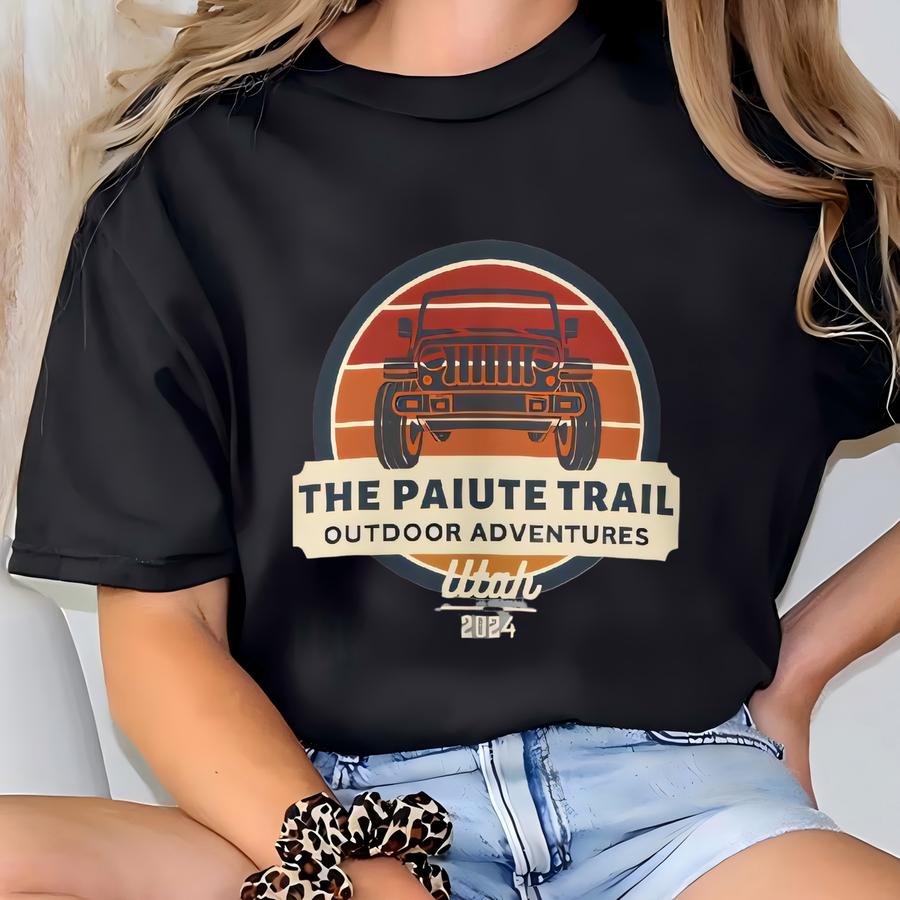 The Paiute Trail Riding Utah Red Rock Trails Sweatshirt Utah Off Roading Sweatshirt Paiute Trail Utah Travel Off Roading Sweatshirt Gifts. T-shirt