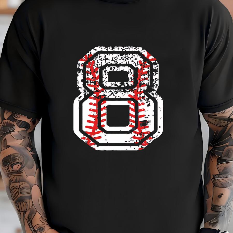 Baseball Shirt, Custom Team Number Shirt, Baseball Mom Shirt, Game Day Shirt, Sports Mom Gift, Baseball Pullover, Sports Tees T-shirt