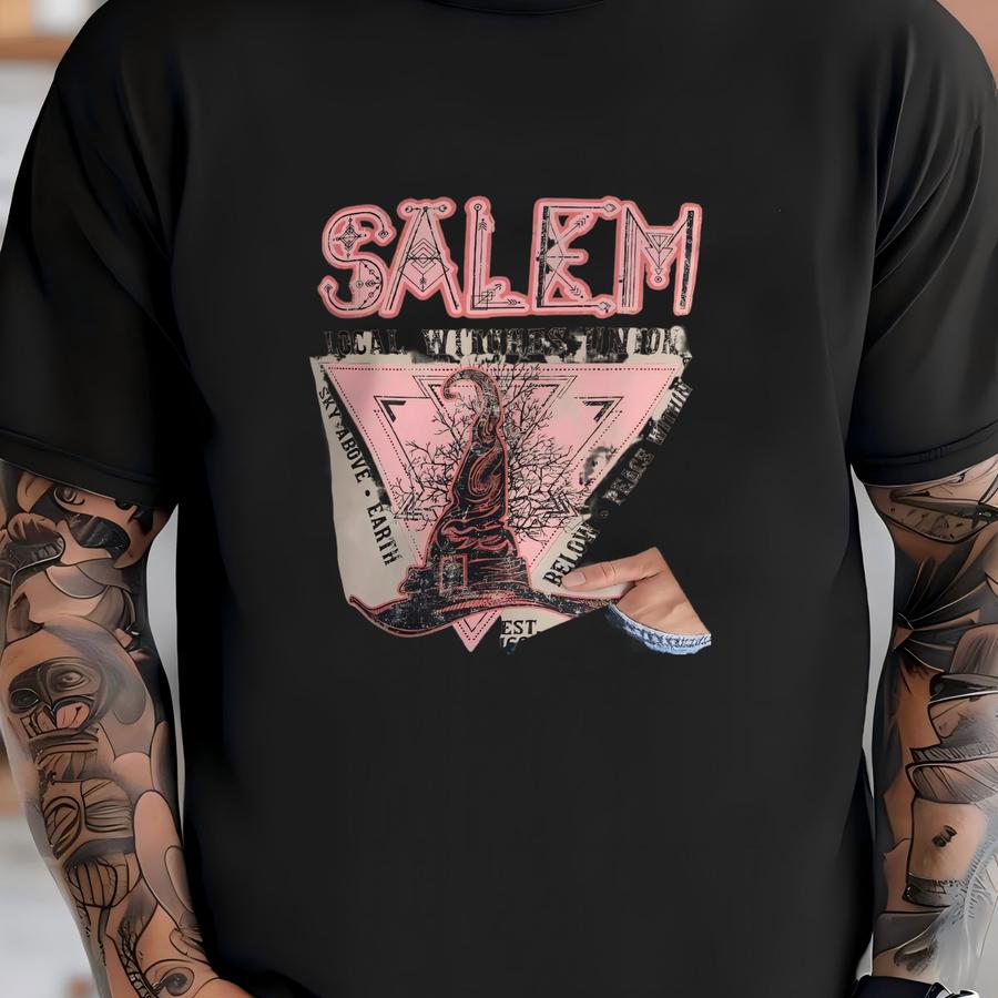 Halloween Sweatshirt, M Witch Union, Womens Halloween Sweatshirt, Halloween Gift, Fall Sweatshirt, M Witch Crewneck Sweatshirt T-shirt